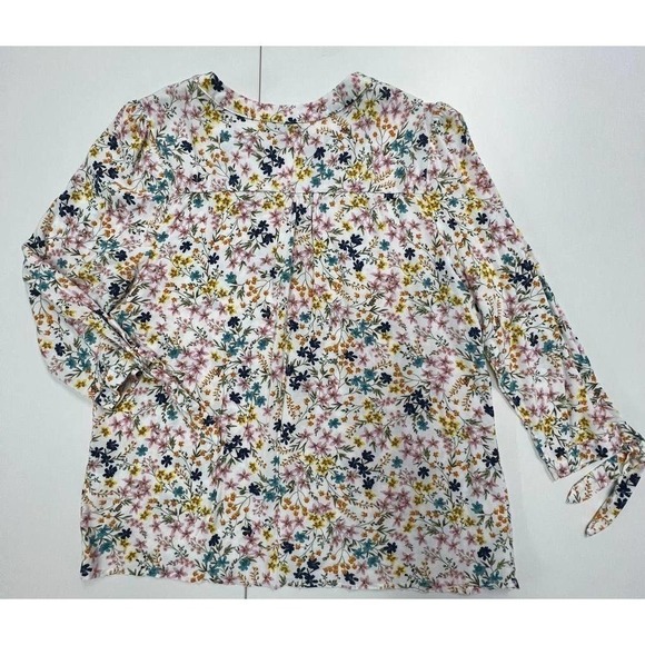 Blouse Cynthia Rowley Size L - Long Sleeve - Multicolor. - Picture 2 of 4